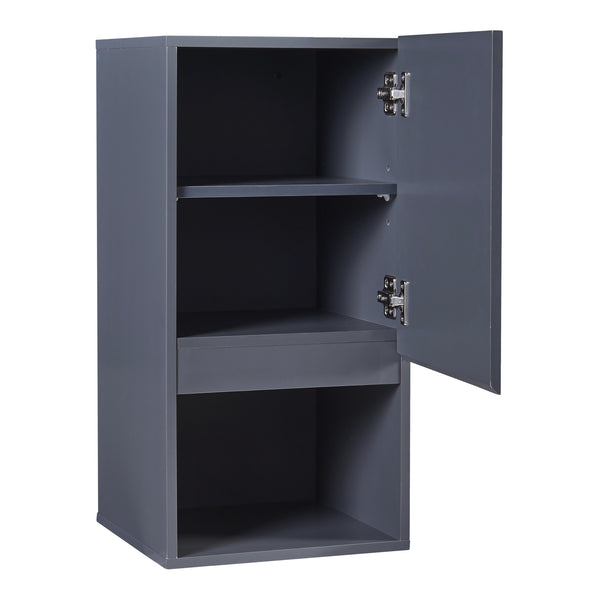 Hängeschrank Overath 30x30x60 cm Grau [en.casa]