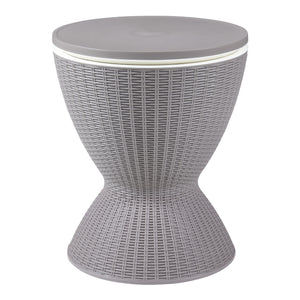 Kühltisch Atessa 58x49 cm Rattanoptik [casa.pro]
