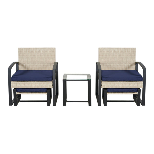 Gartenmöbelset Calvello 5-tlg. [casa.pro]