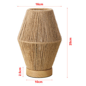 Tischleuchte Arundel 1xE27 Holzoptik/Natur [lux.pro]