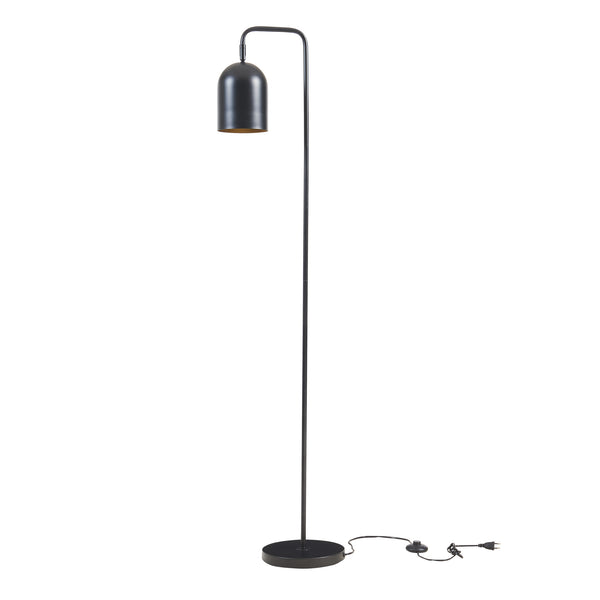 Stehleuchte Barnard Metall 159 cm Schwarz [lux.pro]