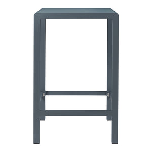 Outdoor-Bartisch Avise Aluminium Glas Anthrazit [casa.pro]