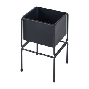 Pflanzenständer Sveio 2er Set Metall Schwarz [en.casa]