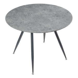 Essgruppe Fitjar 5-teilig Betonoptik / Hellbraun [en.casa]