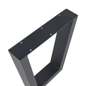 Tischgestell 2er Set Lalling Schwarz [en.casa]