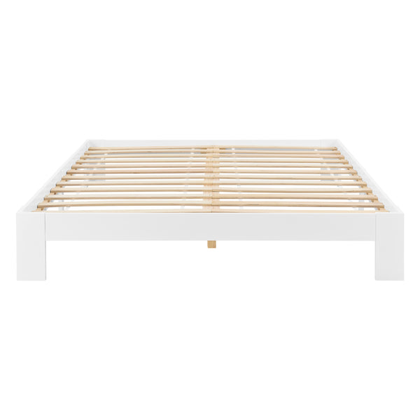 Holzbett Raisio mit Kaltschaummatratze versch. Farben und Größen en.casa