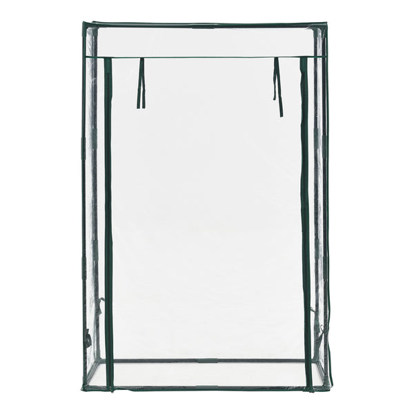 Tomatengewächshaus Terzigno 100x50x150cm Transparent [en.casa]