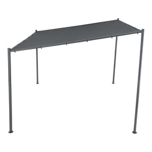 Pavillon Carunchio 300x285x248cm Dunkelgrau [en.casa]