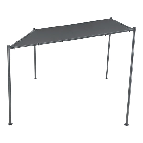 Pavillon Carunchio 300x285x248cm Dunkelgrau [en.casa]