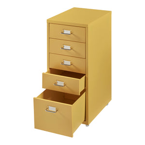 Rollcontainer Kökar mit 5 Schubladen 69x28x41 cm [en.casa]