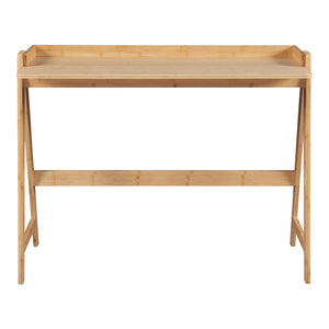 Schreibtisch Härryda Bambus 107x47x81 cm Natur [en.casa]