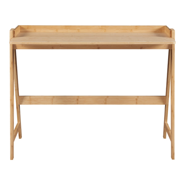 Schreibtisch Härryda Bambus 107x47x81 cm Natur [en.casa]