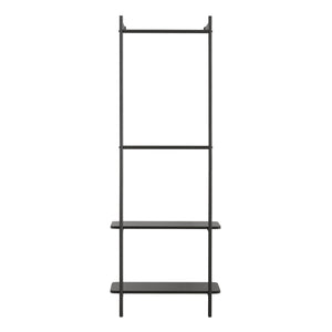 Wandgarderobe Bremanger 162x60x26cm Schwarz [en.casa]
