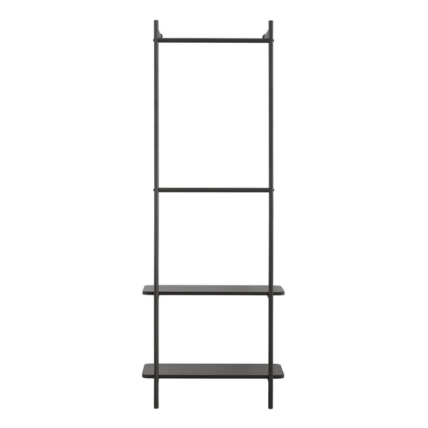 Wandgarderobe Bremanger 162x60x26cm Schwarz [en.casa]
