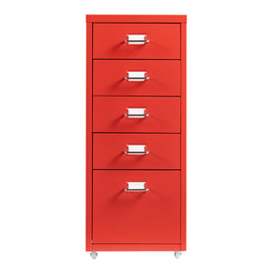 Rollcontainer Kökar mit 5 Schubladen 69x28x41 cm [en.casa]