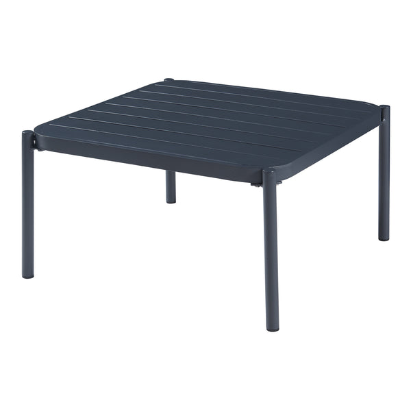 Gartenmöbelset Accettura 3-tlg. Aluminium Grau [casa.pro]