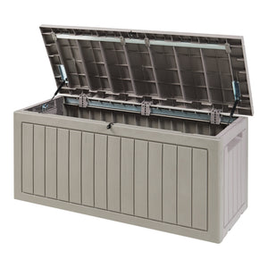 Aufbewahrungsbox Filetto 124x52,5x57 cm Beige [casa.pro]