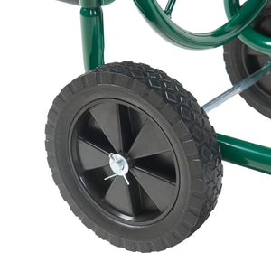 Metall Schlauchwagen für 3/4' Schlauch - bis zu 60m Schlauch - Schlauchtrommel Aufroller Gartenschlauch [pro.tec]