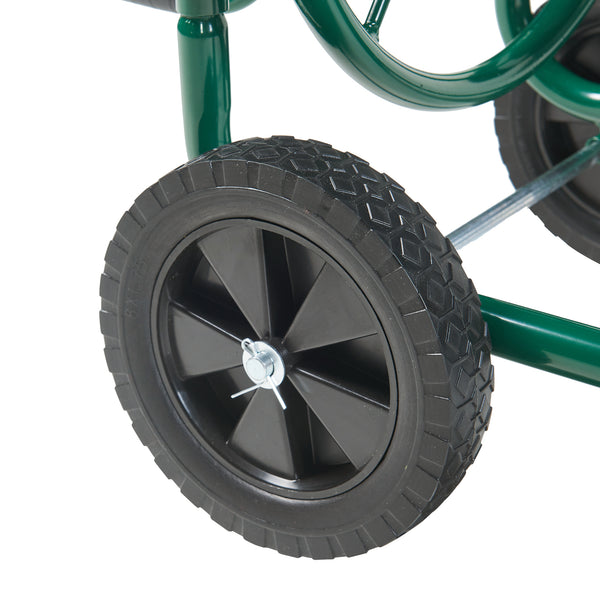 Metall Schlauchwagen für 3/4' Schlauch - bis zu 60m Schlauch - Schlauchtrommel Aufroller Gartenschlauch [pro.tec]