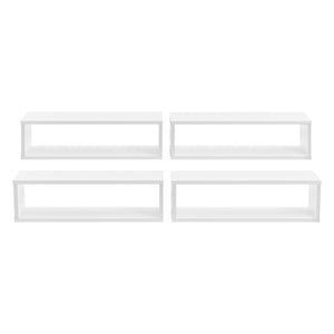Wandregal Fagernes 59x15x17cm 4er Set versch. Farben en.casa