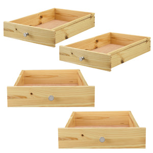 Schublade für Europaletten-Möbeln DIY in versch. Farben [en.casa]