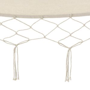 Hängematte Corinto 200x80 cm Max. 150 kg für Innen und Außen Creme casa.pro