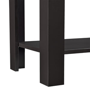 Beistelltisch Chur 60 x 30 x 61,3 cm braun en.casa