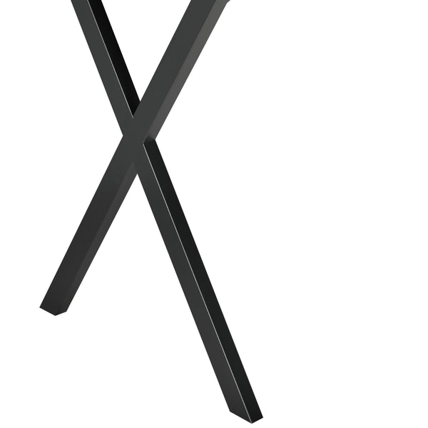 Esstisch Arboga 120x60x75cm für 4 Personen Dunkler Holzton en.casa