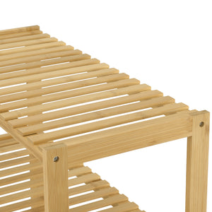 Bambus Standregal Nyköping 58 x 26 x 66 cm [en.casa]
