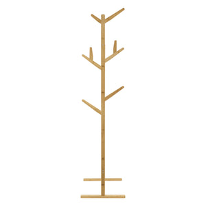 Bambus Garderobenständer Nordreisa 65x40x170cm [en.casa]