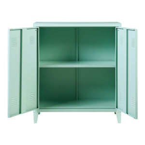 Metallschrank Oripää - 90x80x33cm - Pastellgrün