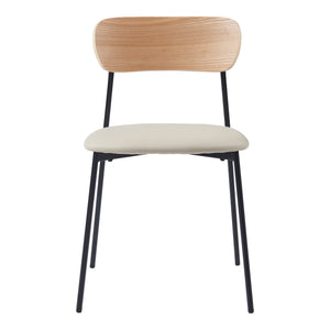 Esszimmerstuhl Jyväskylä 2er Set 78x45x48 cm Beige [en.casa]