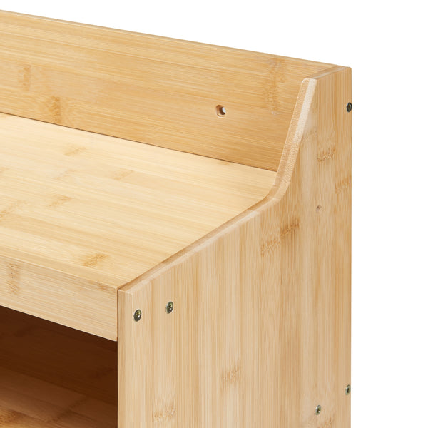 Werkzeug-Organizer Gjemnes 86x25x45 cm Bambus [en.casa]