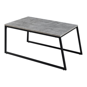 Satztisch Hyllestad 2er Set Schwarz/Betonoptik [en.casa]