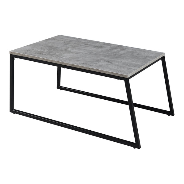 Satztisch Hyllestad 2er Set Schwarz/Betonoptik [en.casa]