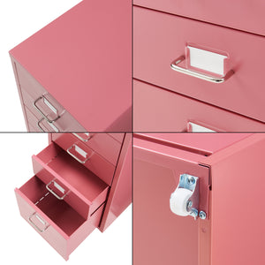 Rollcontainer Kökar mit 5 Schubladen 69x28x41 cm [en.casa]