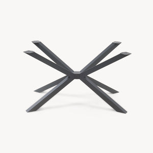 Tischgestell Bemeenel 120x75x72 cm Stahl Schwarz [en.casa]