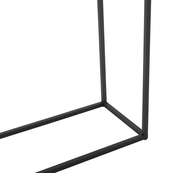 Blumenständer Anderlues 2er Set Schwarz/Messingfarben en.casa