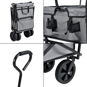 Bollerwagen mit Dach klappbar [pro.tec]