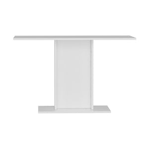 Esstisch Galten für 4 Personen Weiß [en.casa]