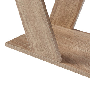 Beistelltisch Nome 60x22x57cm Eicheoptik [en.casa]