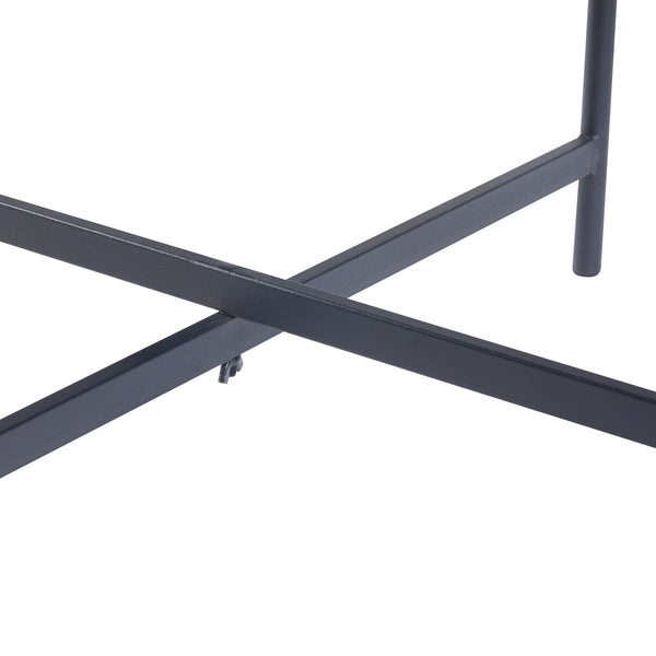 Couchtisch Lier mit Glasplatte [en.casa]