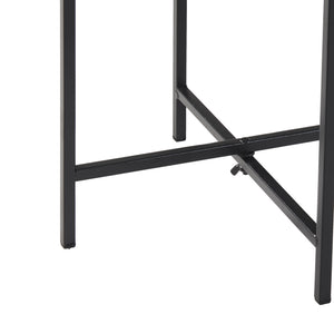 Pflanzenständer Orsa 3er Set Metall Schwarz [en.casa]