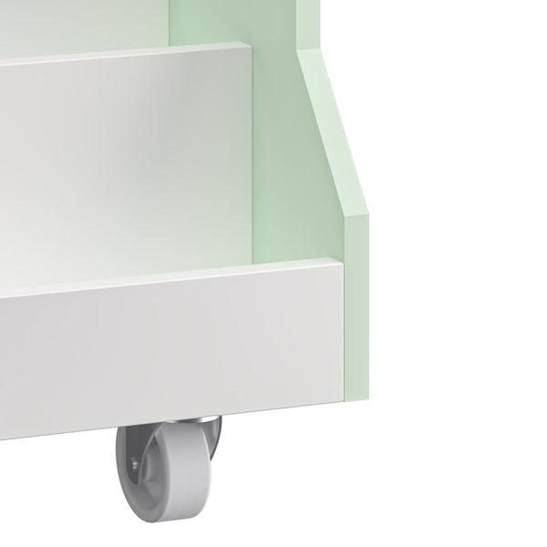 Mobiler Kinder-Bücherwagen Vipsali Hausoptik
