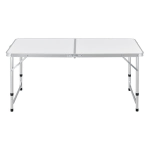 Höhenverstellbarer Klapptisch 120x60x55/63/70 cm in versch. Farben casa.pro