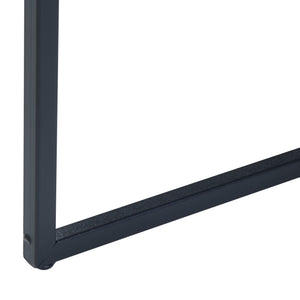Satztisch Kungsör 2er Set Metall Schwarz [en.casa]