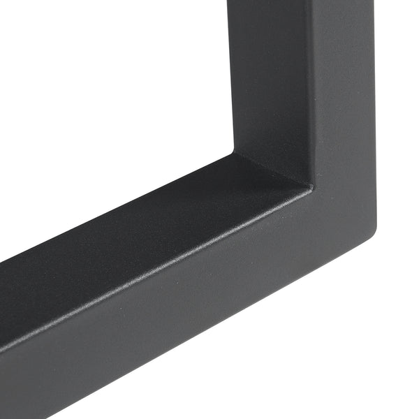 Tischgestell 2er Set Lunderskov 35x50cm Schwarz [en.casa]