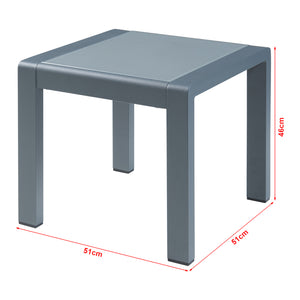 Gartenmöbelset Avise 5-tlg. Aluminium [casa.pro]