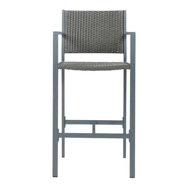 Bartischset Avise 3-tlg. Aluminium [casa.pro]