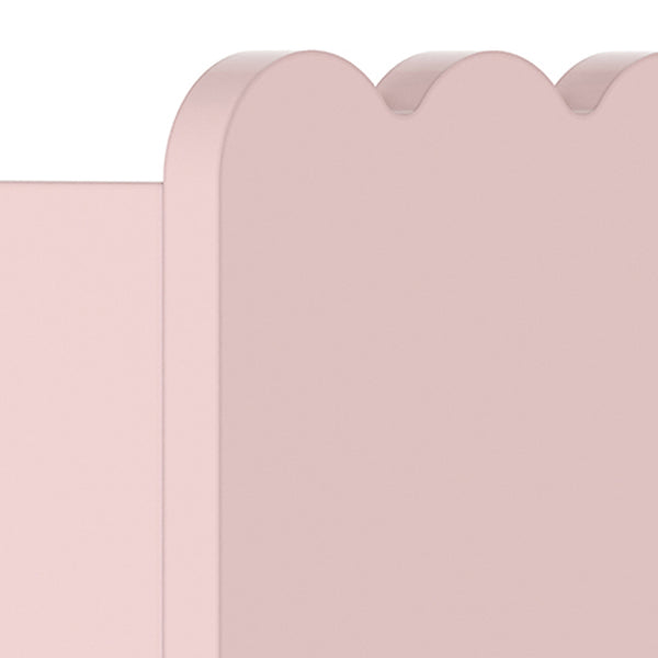 Kinder-Wandregal 2er Set Vestnes 40x10x10 cm Cotton Candy [en.casa]
